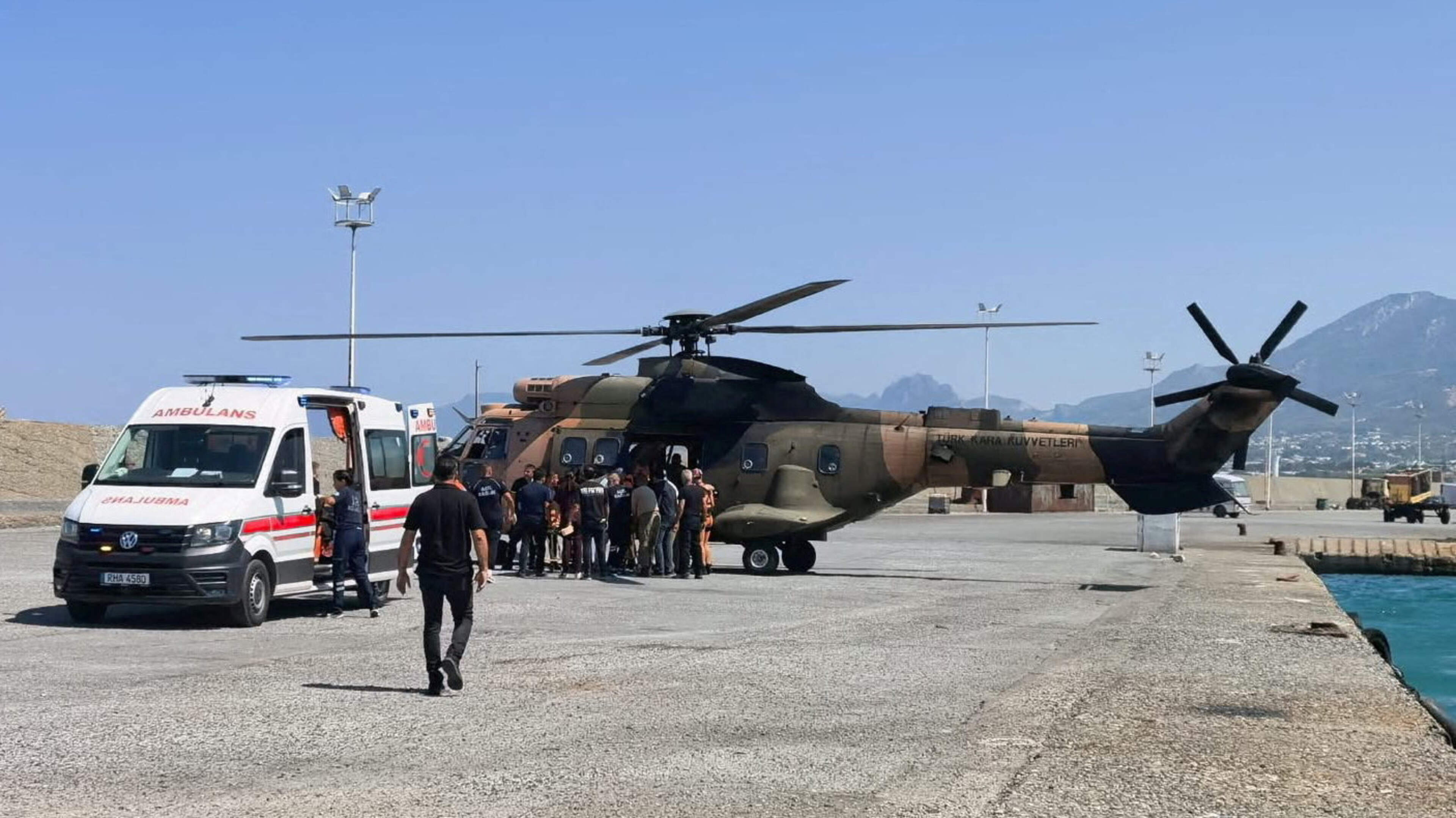 Ferry with 270 people aboard capsizes off Cyprus